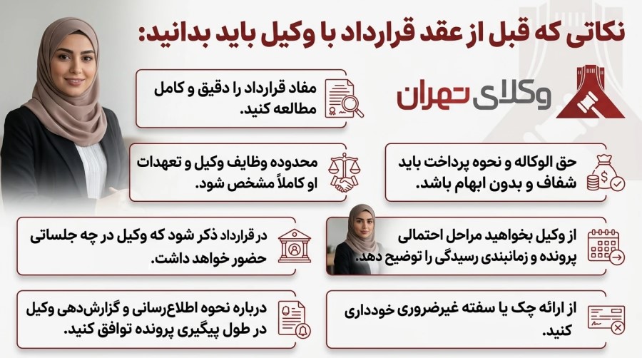 بهترین وکیل تهران