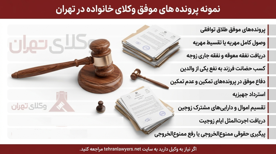 بهتین وکیل خانواده در تهران