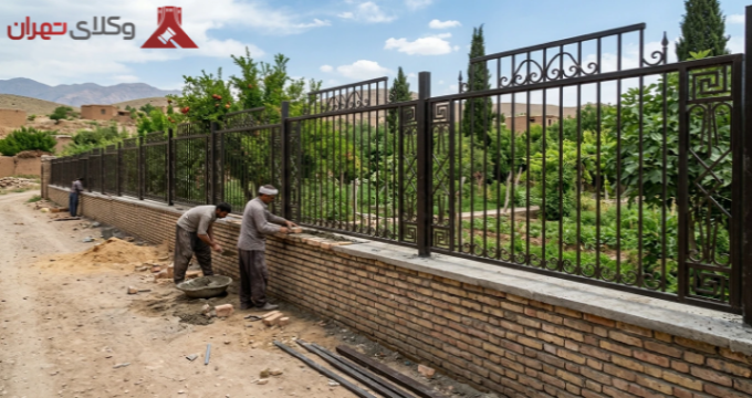 قانون جدید دیوار کشی باغات